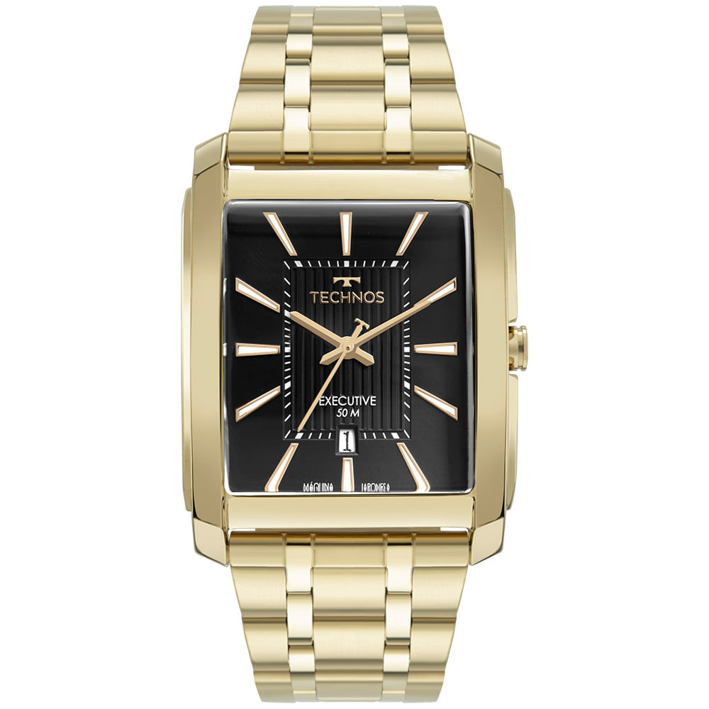 Relógio Technos Masculino Executive Dourado – 2117LDM/1P Relógio Technos Masculino Executive Dourado – 2117LDM/1P