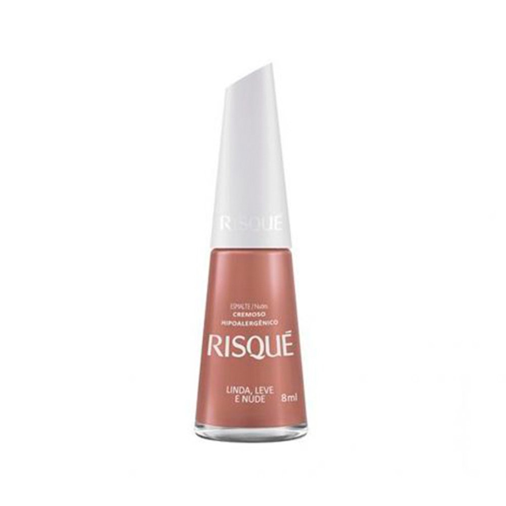 Esmalte Risqué Cremoso Linda Leve E Nude Esmalte Risqué Cremoso Linda Leve E Nude