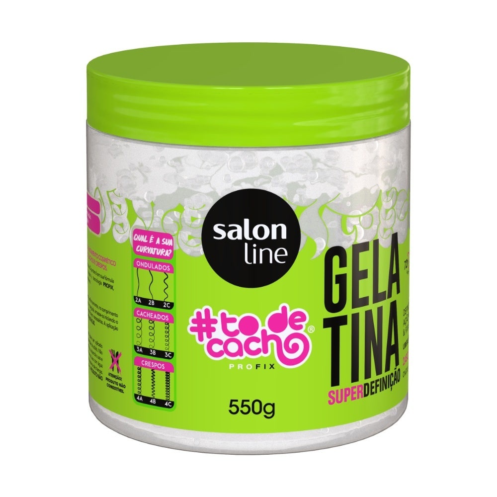 Gelatina Capilar Salon Line #Todecacho Super Definição 550g Gelatina Capilar Salon Line #Todecacho Super Definição 550g