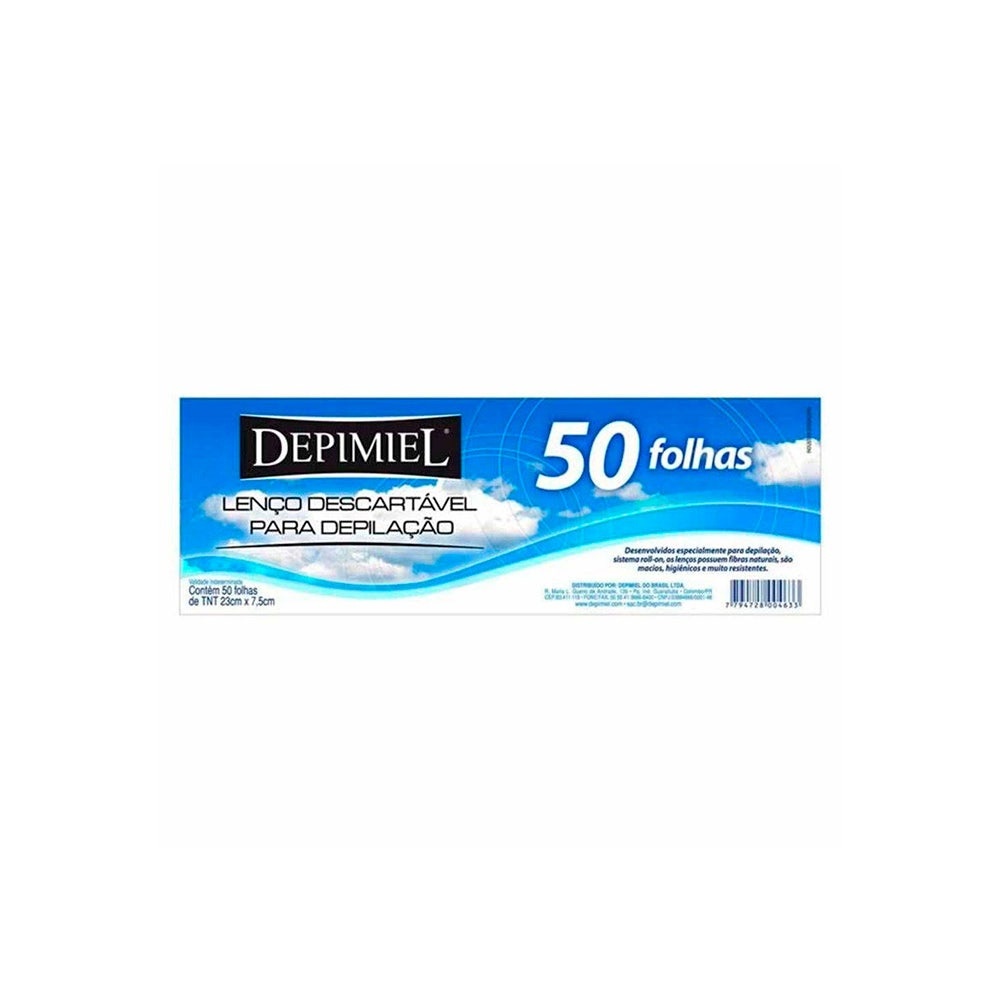 Papel Depilatório Depimiel 50Fls Papel Depilatório Depimiel 50Fls