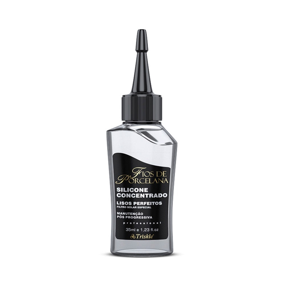 Silicone Triskle Fios de Porcelana Lisos Perfeitos 35ml Silicone Triskle Fios de Porcelana Lisos Perfeitos 35ml