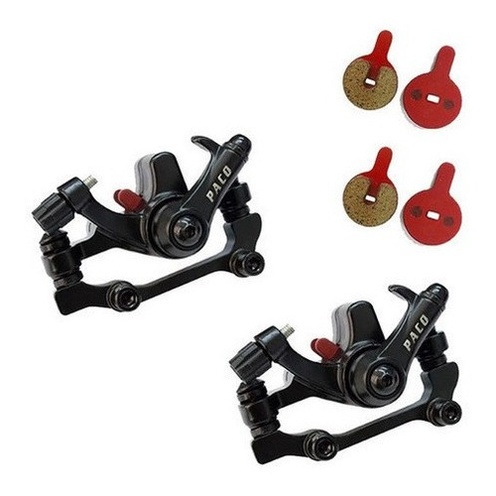 Pinças De Freio A Disco Bicicleta Com Pastilha E Parafusos Pinças De Freio A Disco Bicicleta Com Pastilha E Parafusos