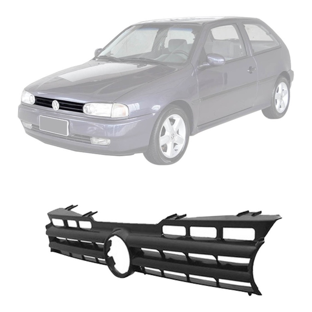 Grade Dianteira Vw Gol Bola G2 94 95 96 97 98 99 Preto Grade Dianteira Vw Gol Bola G2 94 95 96 97 98 99 Preto