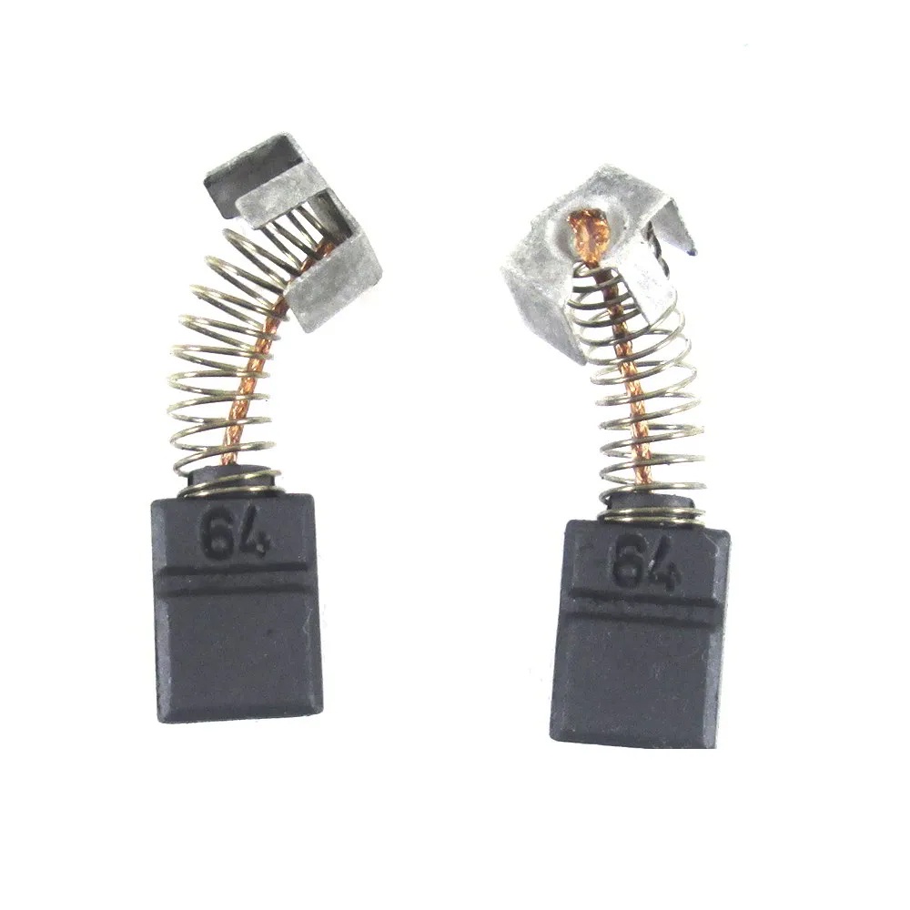 Escova de Carvão Makita CB64 194968-1 Kit 2 Peças para Motor Elétrico Reposição Original Escova de Carvão Makita CB64 194968-1 Kit 2 Peças para Motor Elétrico Reposição Original