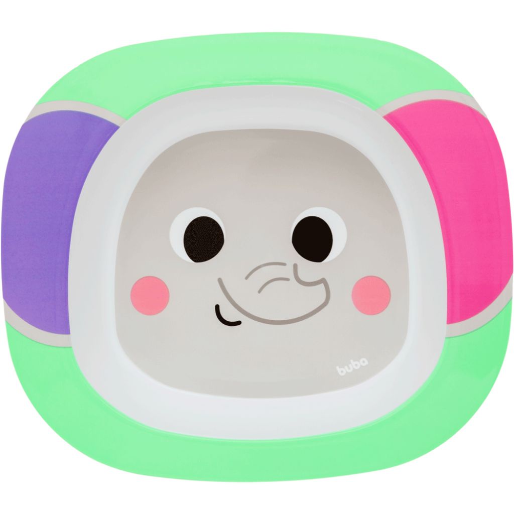 Pratinho Tigela Bowl Infantil Bubazoo Elefante 16298 Buba Pratinho Tigela Bowl Infantil Bubazoo Elefante 16298 Buba