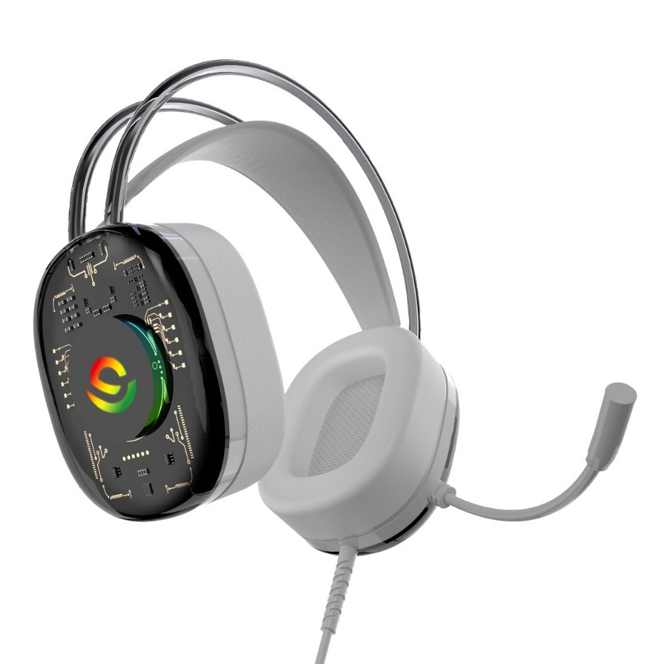 Fone Headset Gamer RGB P2 USB Flexível Com Fio FN639 Fone Headset Gamer RGB P2 USB Flexível Com Fio FN639