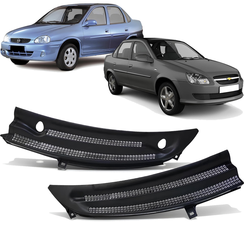 Grade Parabrisa Corsa Hatch Sedan 1994 a 2016 Preta Grade Parabrisa Corsa Hatch Sedan 1994 a 2016 Preta