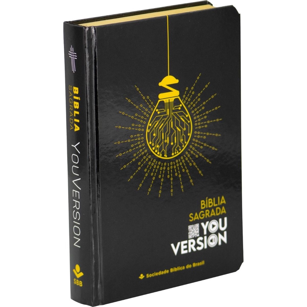 Bíblia Sagrada You Version | NTLH | Letra Normal | Com Adesivos | Capa Dura Preta Bíblia Sagrada You Version | NTLH | Letra Normal | Com Adesivos | Capa Dura Preta