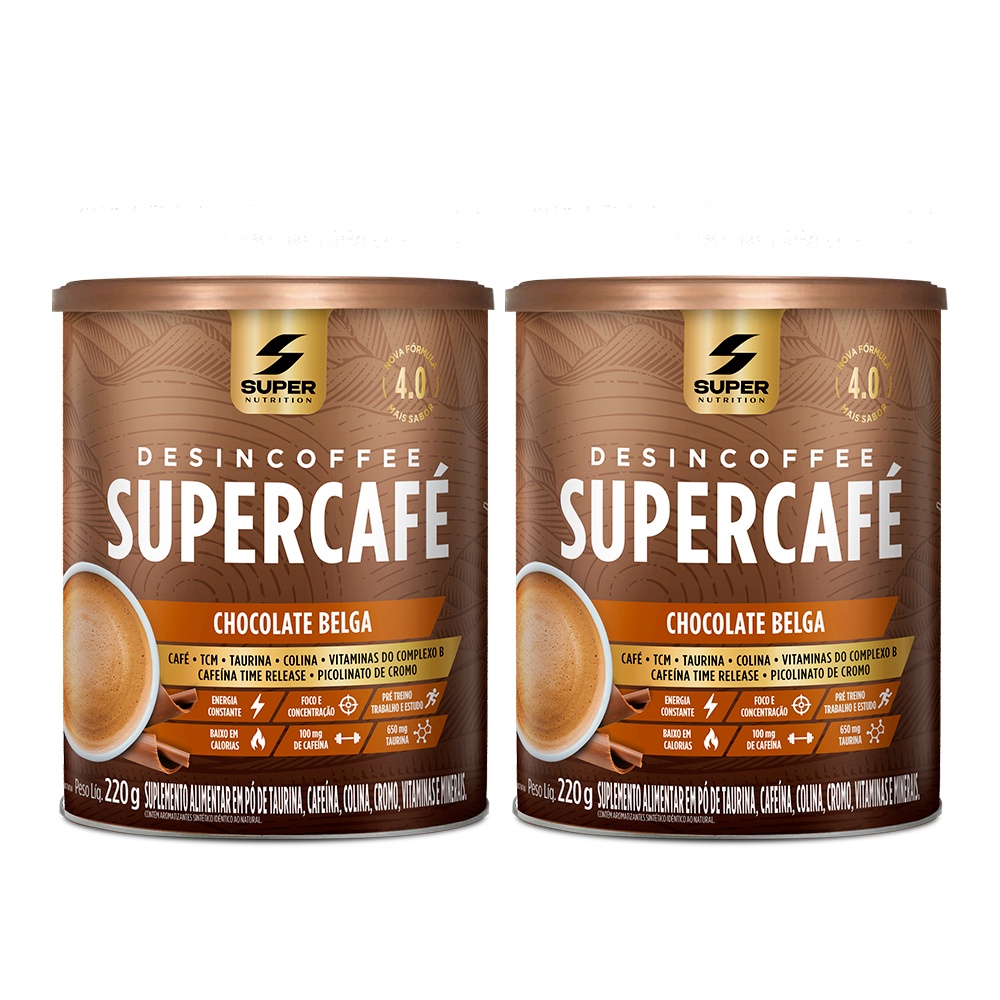 Kit 02 Desincoffee Supercafé Chocolate Belga Kit 02 Desincoffee Supercafé Chocolate Belga
