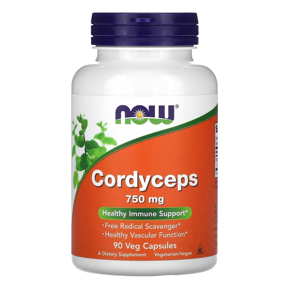 Cordyceps 750mg Now Foods 90 Veg Caps Importado Cordyceps 750mg Now Foods 90 Veg Caps Importado