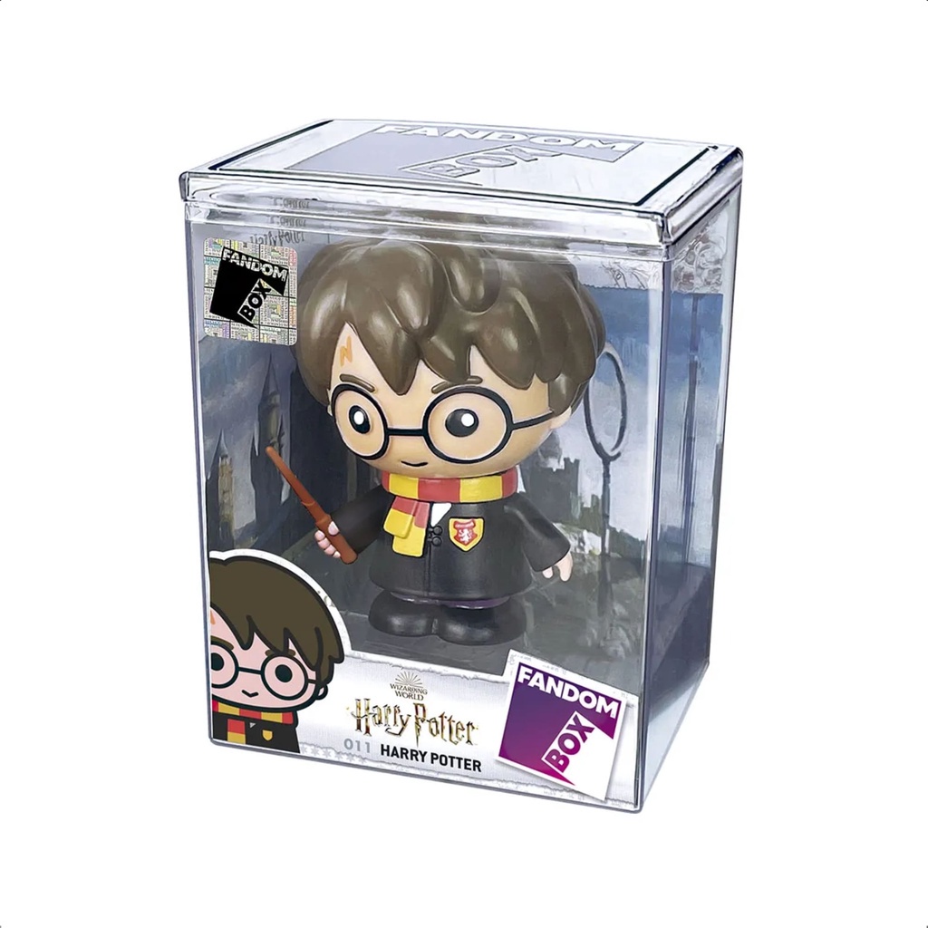 Fandom Box Harry Potter Boneco Colecionável 11 cm Material Vinil Atóxico – Líder Brinquedos 3256 Fandom Box Harry Potter Boneco Colecionável 11 cm Material Vinil Atóxico – Líder Brinquedos 3256