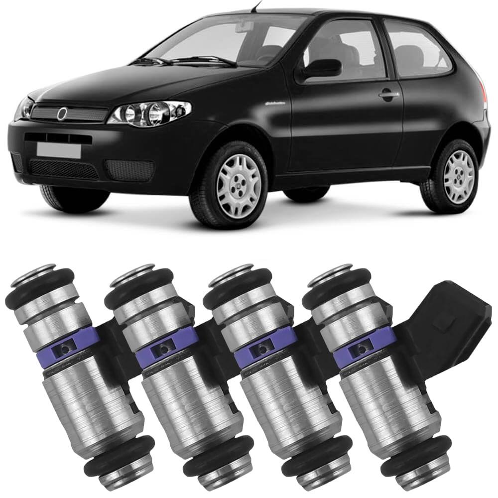 Kit 4 Bico Injetor Palio 1.0 1.3 1.5 96 A 2009 Ete Iwp065