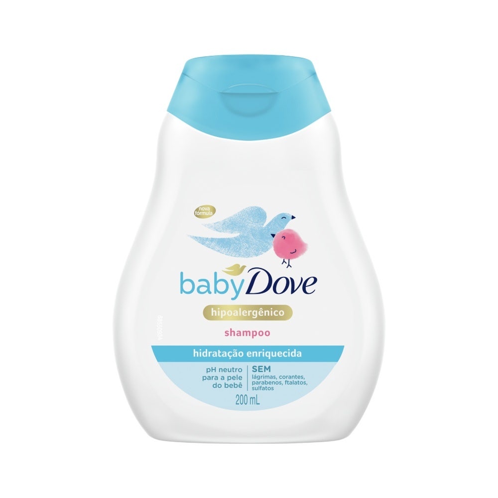 Shampoo Infantil Dove Baby Hidratação Enriquecida 200ml Shampoo Infantil Dove Baby Hidratação Enriquecida 200ml