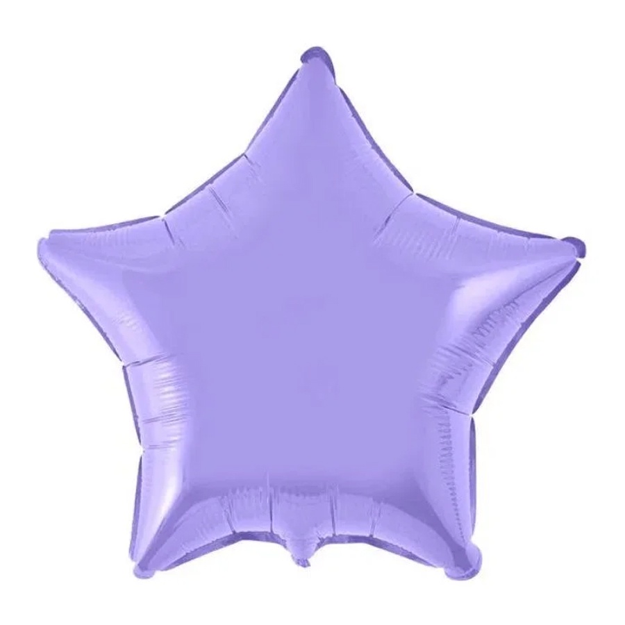 Balão de Festa Metalizado 20″ 50cm – Estrela Lilás Baby – 1 unidade – Flexmetal – Rizzo Balão de Festa Metalizado 20″ 50cm – Estrela Lilás Baby – 1 unidade – Flexmetal – Rizzo