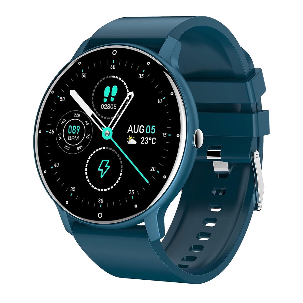Relógio Smartwatch Zwear Zl02d Bluetooth 4.0 Tela 1.3 Pol Azul Relógio Smartwatch Zwear Zl02d Bluetooth 4.0 Tela 1.3 Pol Azul