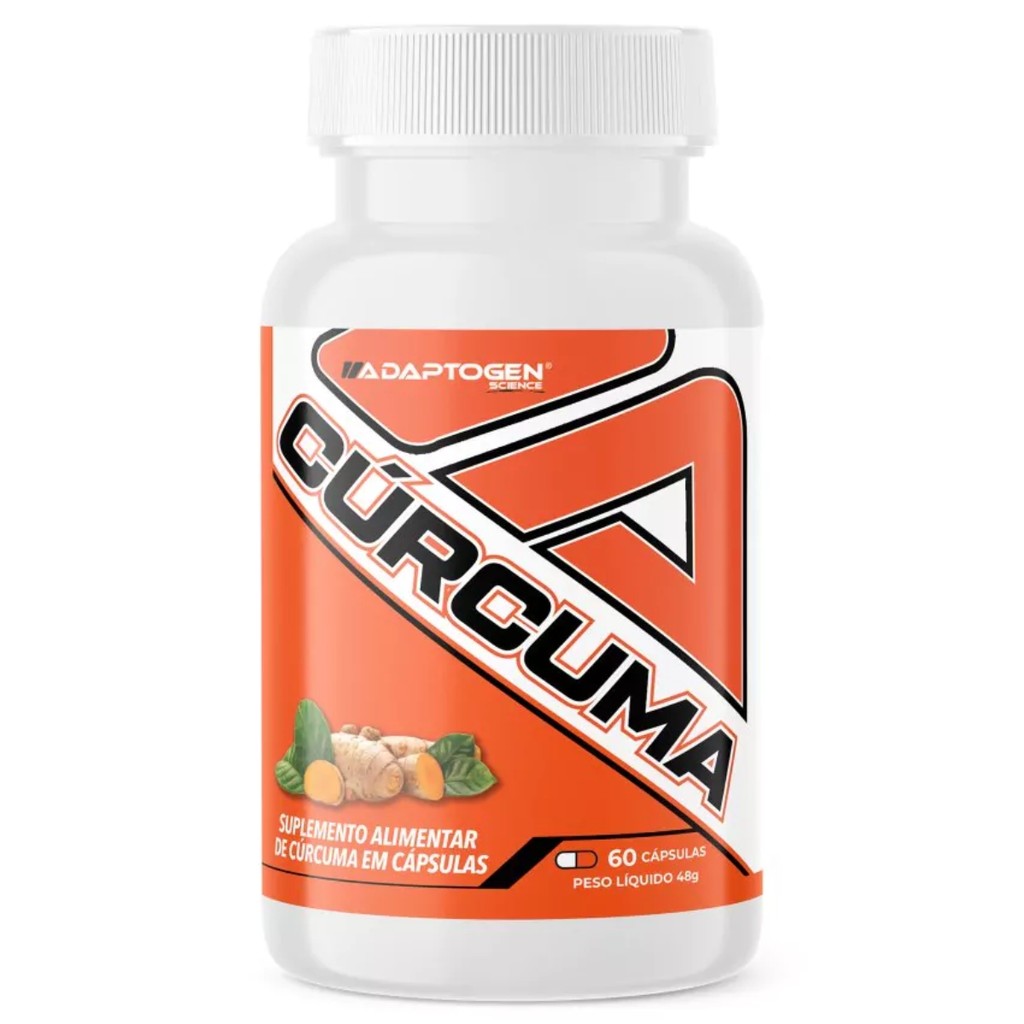 Cúrcuma Pote C/60 Cápsulas Adaptogen Cúrcuma Pote C/60 Cápsulas Adaptogen