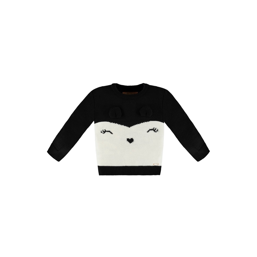 Blusão Infantil Feminino em Tricot Up Baby Blusão Infantil Feminino em Tricot Up Baby