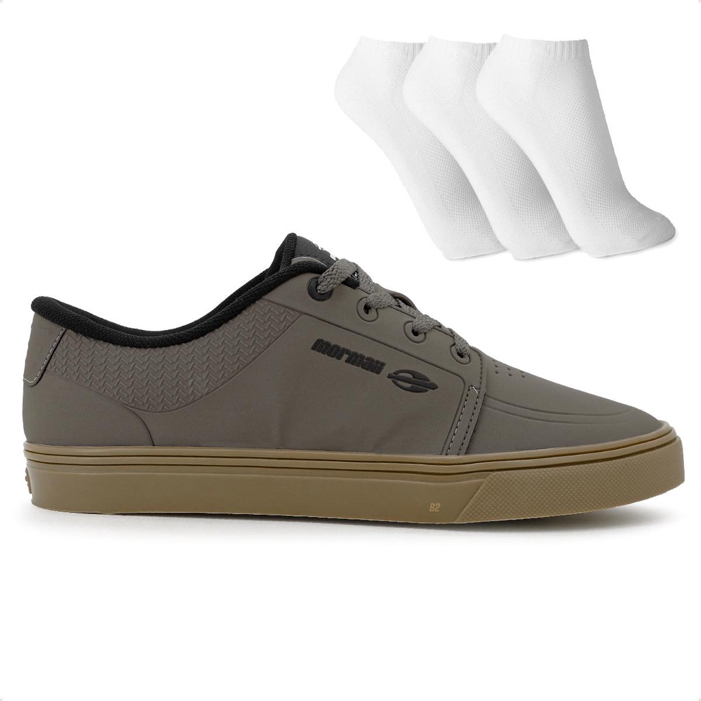 Tênis Original Mormaii Max Masculino + 3 Pares de Meias com Nota Fiscal e Garantia Tênis Original Mormaii Max Masculino + 3 Pares de Meias com Nota Fiscal e Garantia