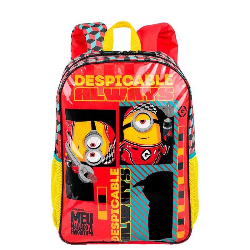 Mochila Grande Meu Malvado Favorito – Colorido Mochila Grande Meu Malvado Favorito – Colorido