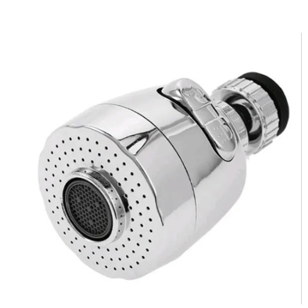 Bico Arejador para Torneira Gourmet Duplo Jato Abs Cromado Bico Arejador para Torneira Gourmet Duplo Jato Abs Cromado