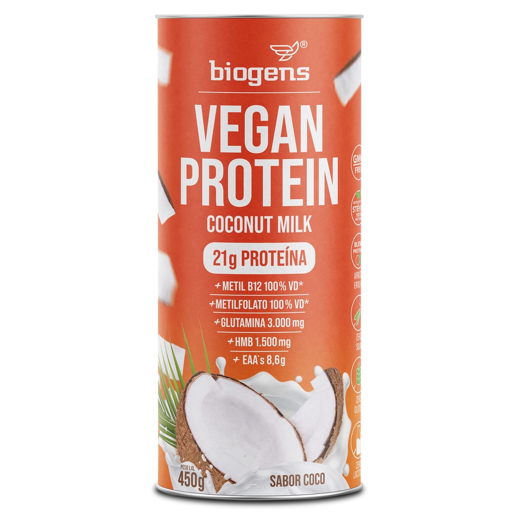 BIOGENS VEGAN PROTEIN 450G COCO BIOGENS VEGAN PROTEIN 450G COCO