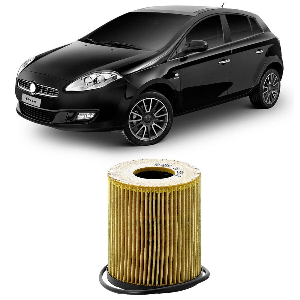 Filtro Óleo Fiat Bravo 1.8 2011 A 2016 Mann Filtro Óleo Fiat Bravo 1.8 2011 A 2016 Mann