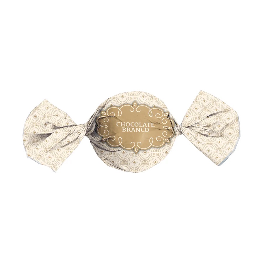 Papel Trufa 14,5×15,5cm – Gostosura Chocolate Branco – 100 unidades – Cromus – Rizzo Papel Trufa 14,5×15,5cm – Gostosura Chocolate Branco – 100 unidades – Cromus – Rizzo