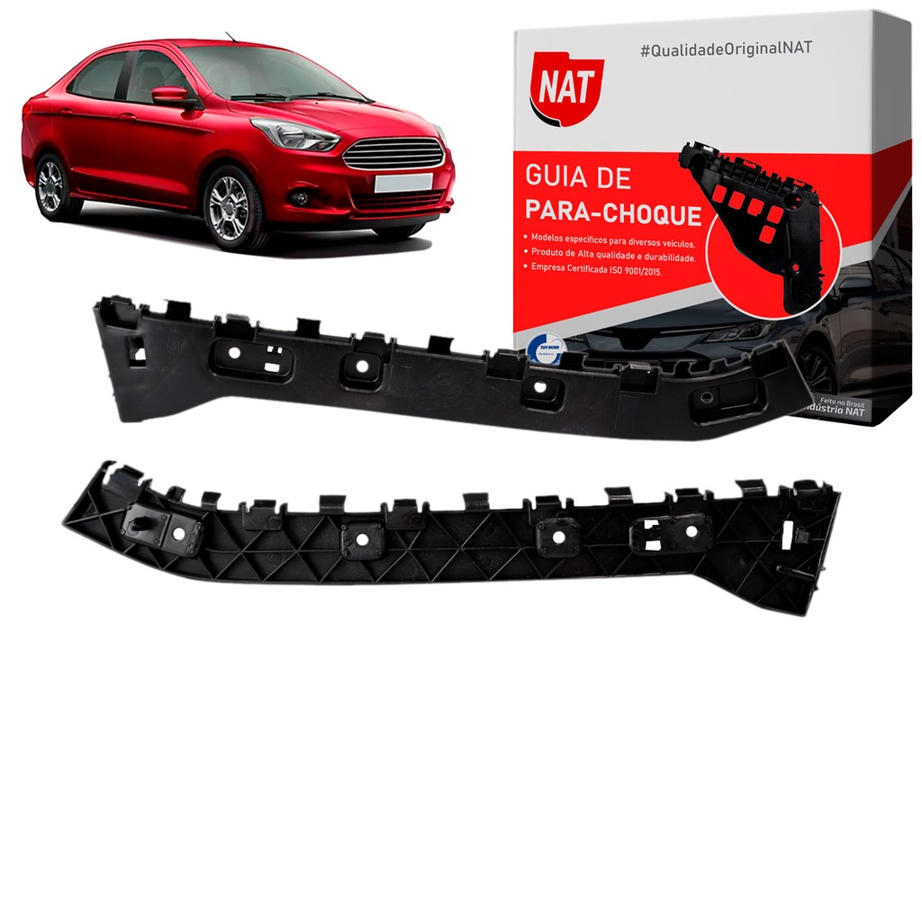 Suporte Guia Parachoque Ka Sedan 2019 Até 2021 Traseiro Suporte Guia Parachoque Ka Sedan 2019 Até 2021 Traseiro
