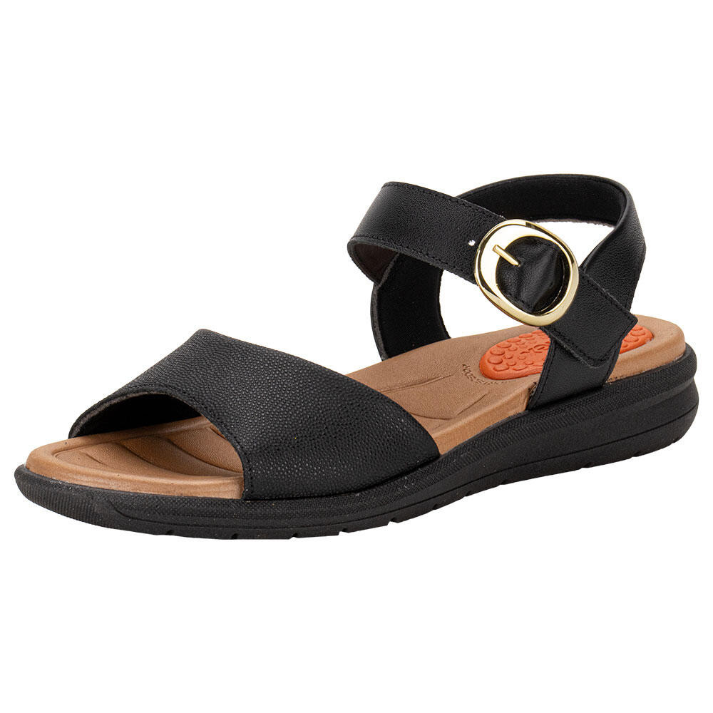 Sandália Feminina Flat Usaflex Am15004 Sandália Feminina Flat Usaflex Am15004