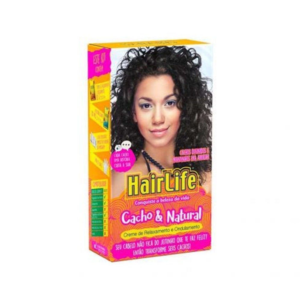 Creme Alisante Hair Life Cacho e Natural Com Manteiga Karité 180g Creme Alisante Hair Life Cacho e Natural Com Manteiga Karité 180g