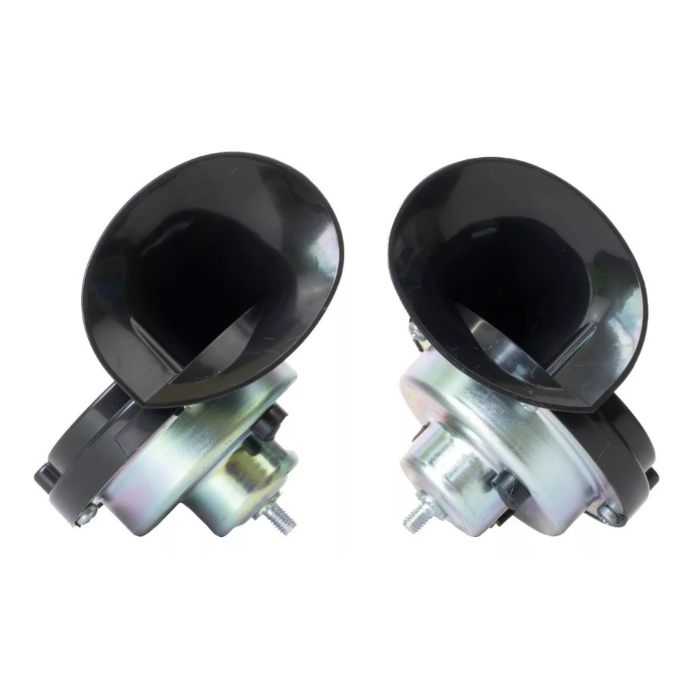 Buzina Automotiva Caracol Dupla Universal Carro 12v