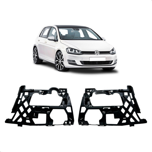 Par Suporte Farol Milha Neblina Ld Le Golf Tsi Mk7 Original Par Suporte Farol Milha Neblina Ld Le Golf Tsi Mk7 Original