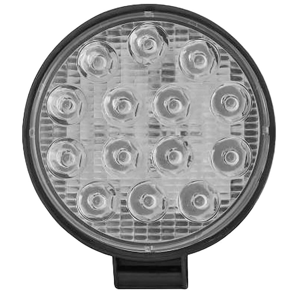 Farol de Milha LED Redondo Universal 12/24V 6000K Tiger Auto Farol de Milha LED Redondo Universal 12/24V 6000K Tiger Auto