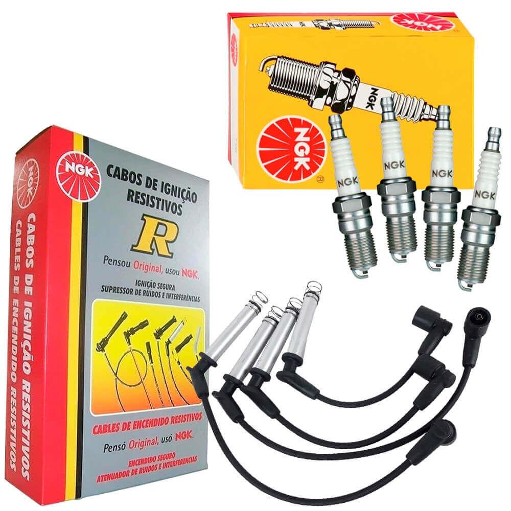 Kit Vela E Cabo Vela De Ignição Ford Ka 1.0 1.3 96 A 99 Kit Vela E Cabo Vela De Ignição Ford Ka 1.0 1.3 96 A 99