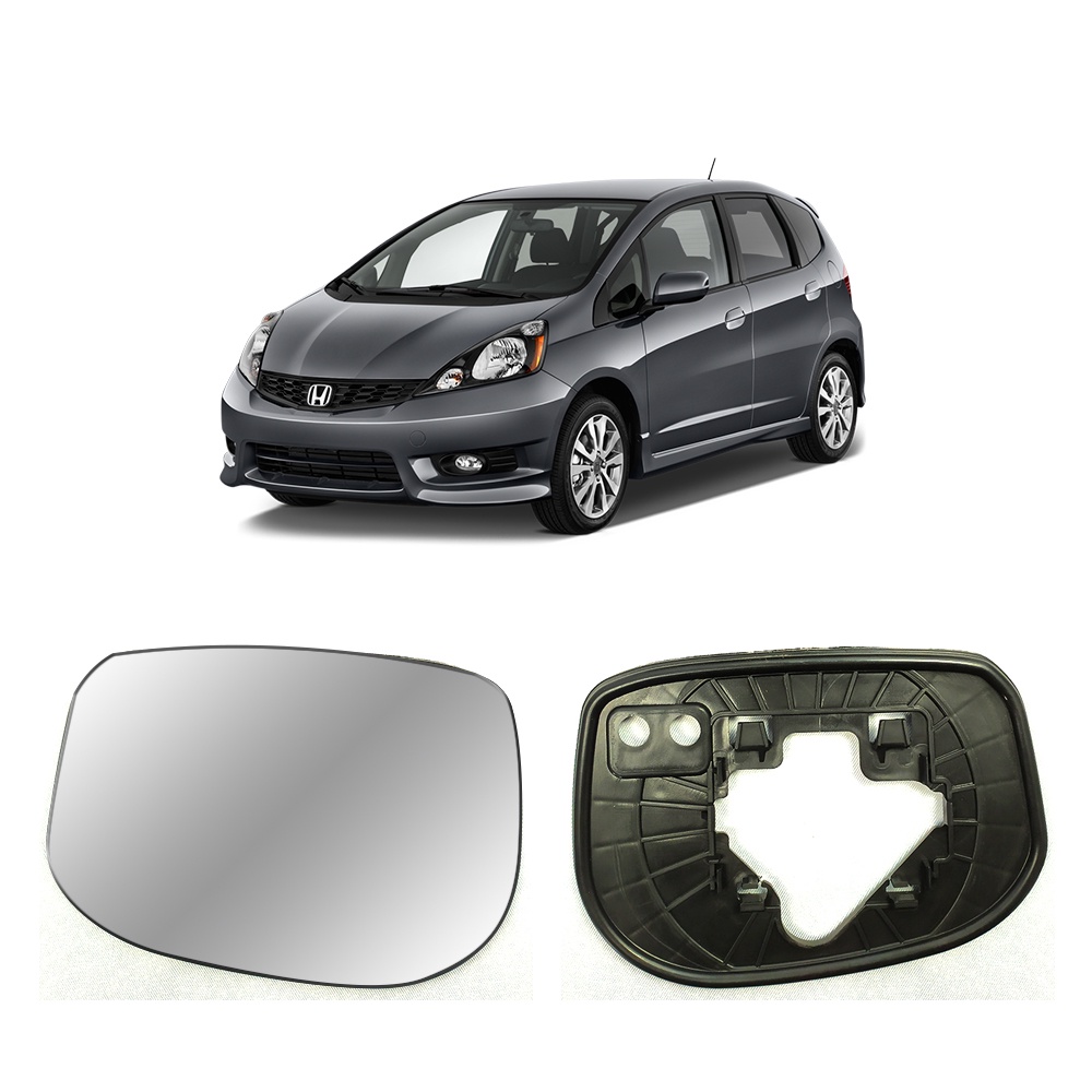 Lente Retrovisor Convexo Para Honda New Fit 2010 a 2014 Lado Esquerdo Lente Retrovisor Convexo Para Honda New Fit 2010 a 2014 Lado Esquerdo