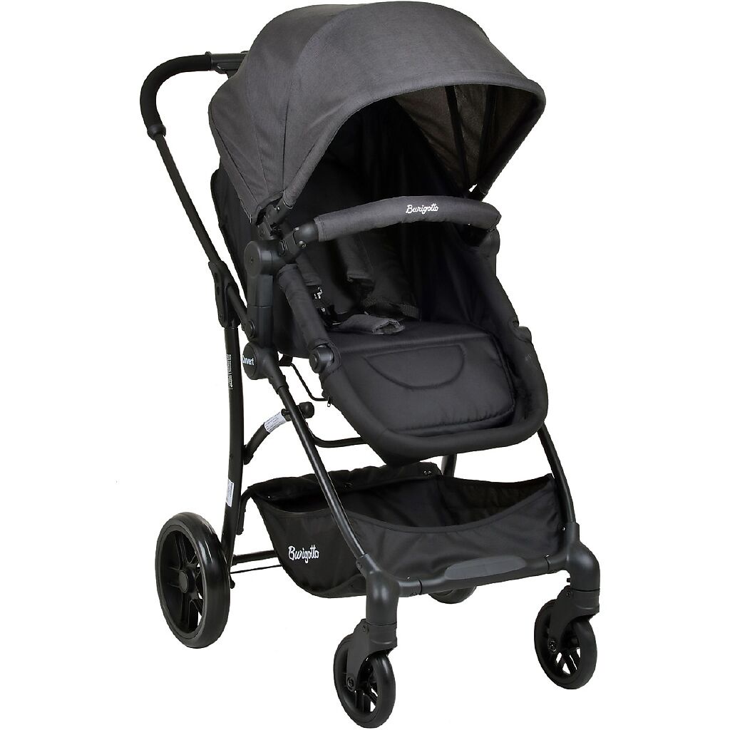 Carrinho De Bebê Cinza Escuro Travel System Burigotto Moises Convert Dark Gray Luxo Carrinho De Bebê Cinza Escuro Travel System Burigotto Moises Convert Dark Gray Luxo