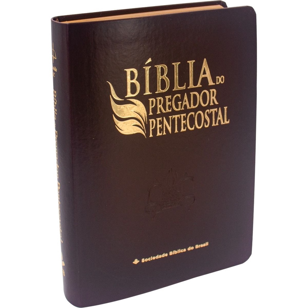 Bíblia do Pregador Pentecostal ARC | TAMANHO MÉDIO | Letra Normal | Índice | Luxo marrom Bíblia do Pregador Pentecostal ARC | TAMANHO MÉDIO | Letra Normal | Índice | Luxo marrom