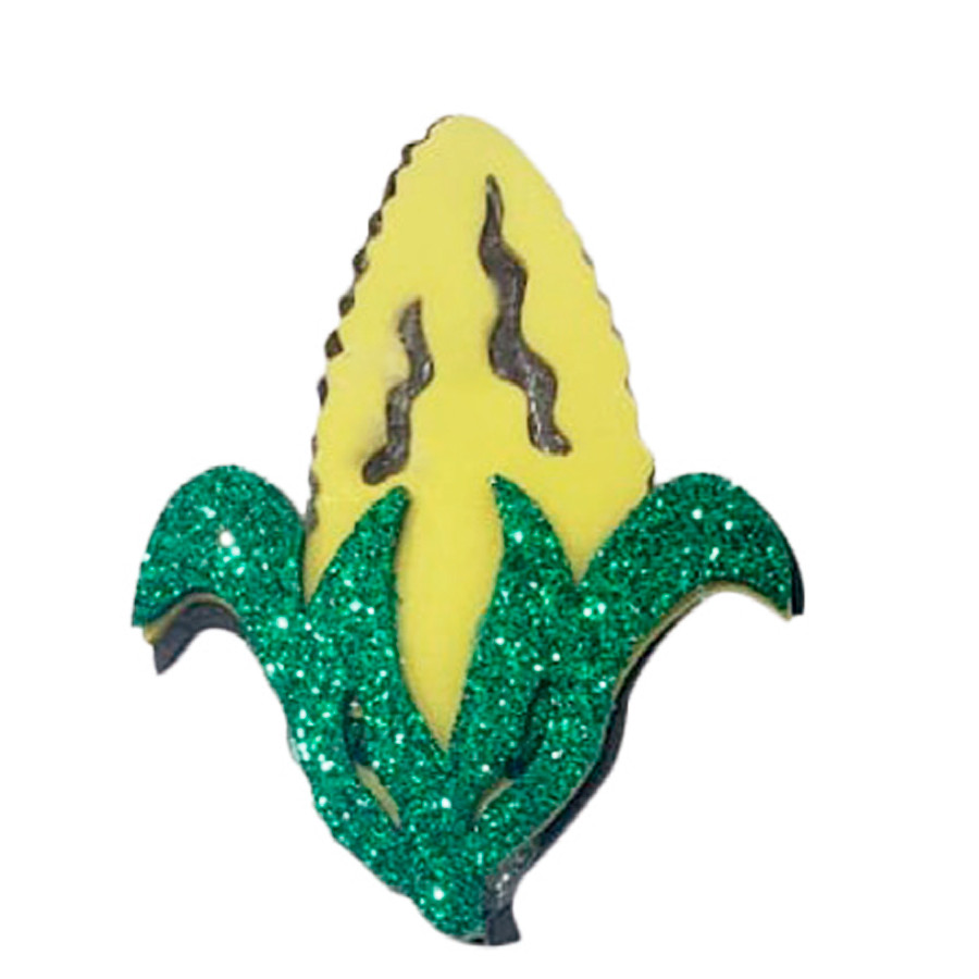 Aplique de Eva – Milho Glitter – Festa Junina – 5,3x4cm – 10 unidades – Rizzo Aplique de Eva – Milho Glitter – Festa Junina – 5,3x4cm – 10 unidades – Rizzo