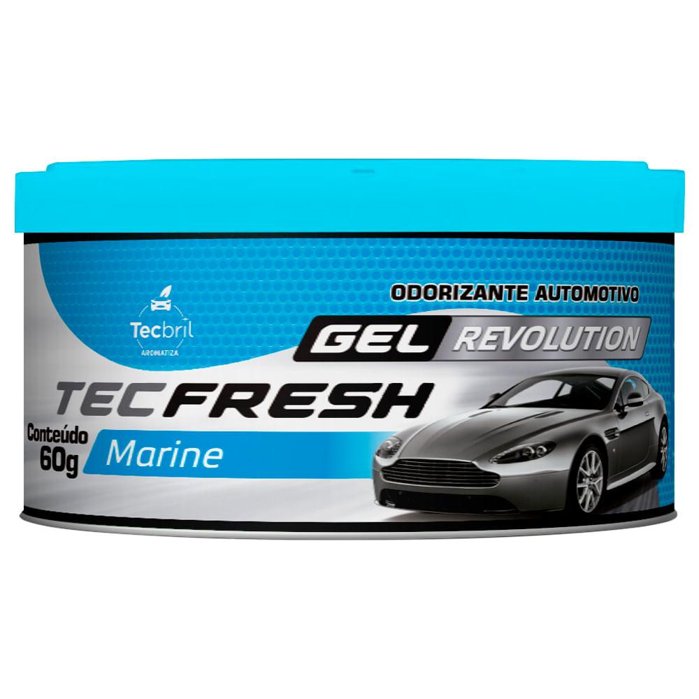 Aromatizante Tecfresh Gel Revolution Marine 60g Tecbril Aromatizante Tecfresh Gel Revolution Marine 60g Tecbril