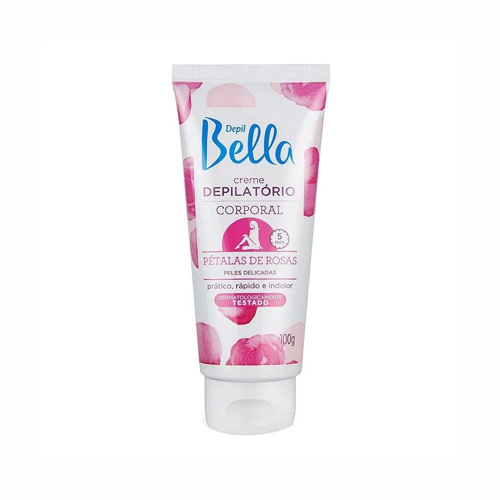 Creme Depilatório Corporal Depil Bella Pétalas 100g Creme Depilatório Corporal Depil Bella Pétalas 100g