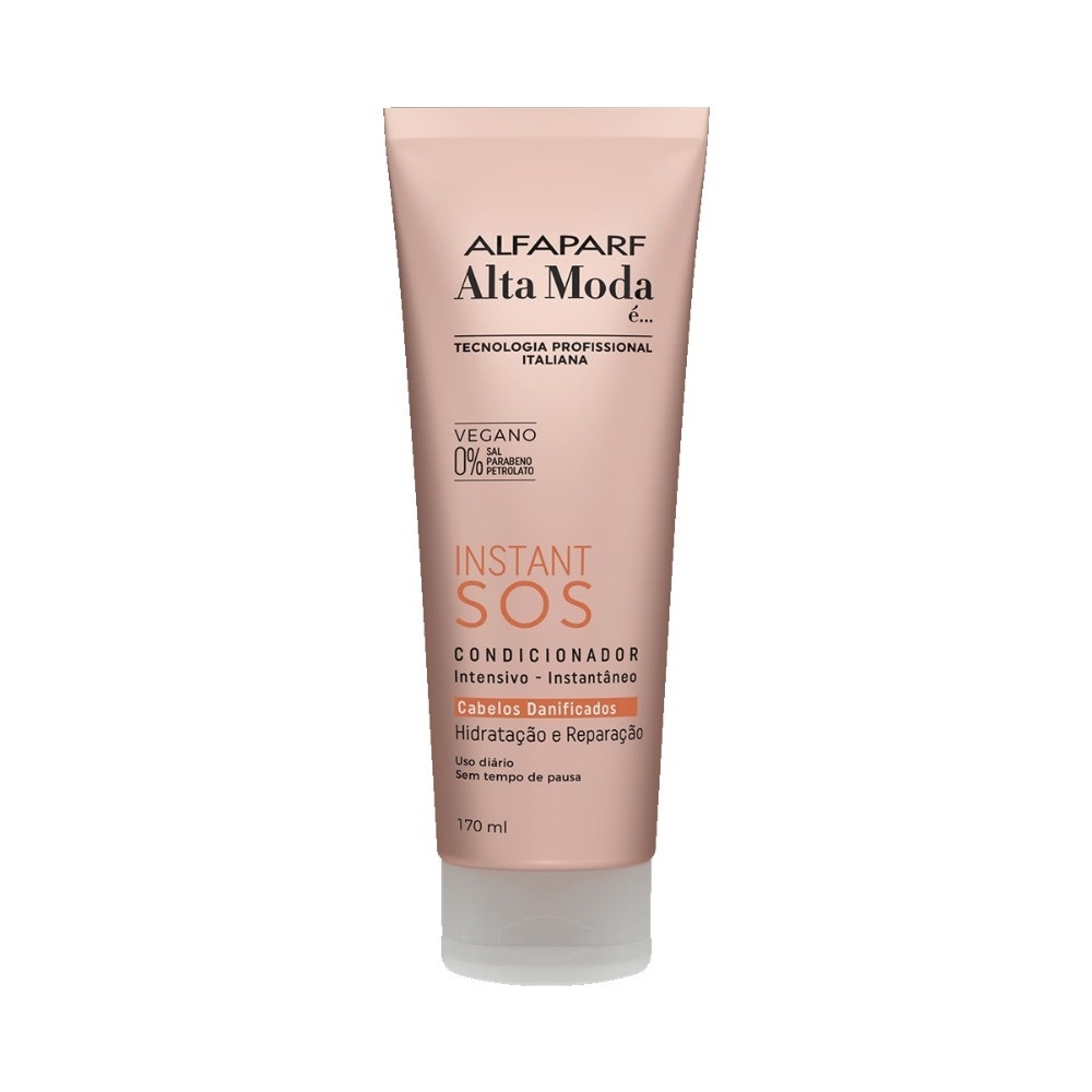 Condicionador Alta Moda Sos Instant Cabelos Danificados 170ml Condicionador Alta Moda Sos Instant Cabelos Danificados 170ml