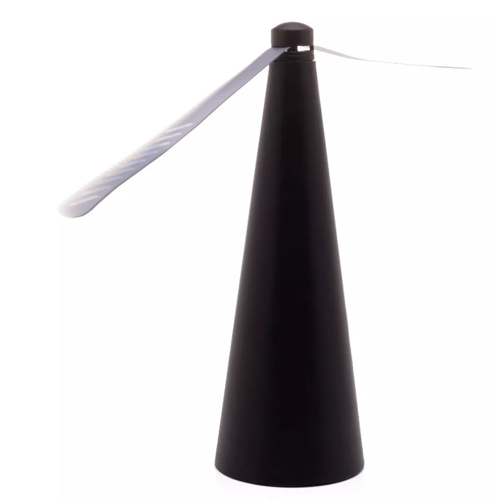 Ventilador Anti Moscas Repelente Portátil Preto, Prata, Rosê e Dourado – Lyor