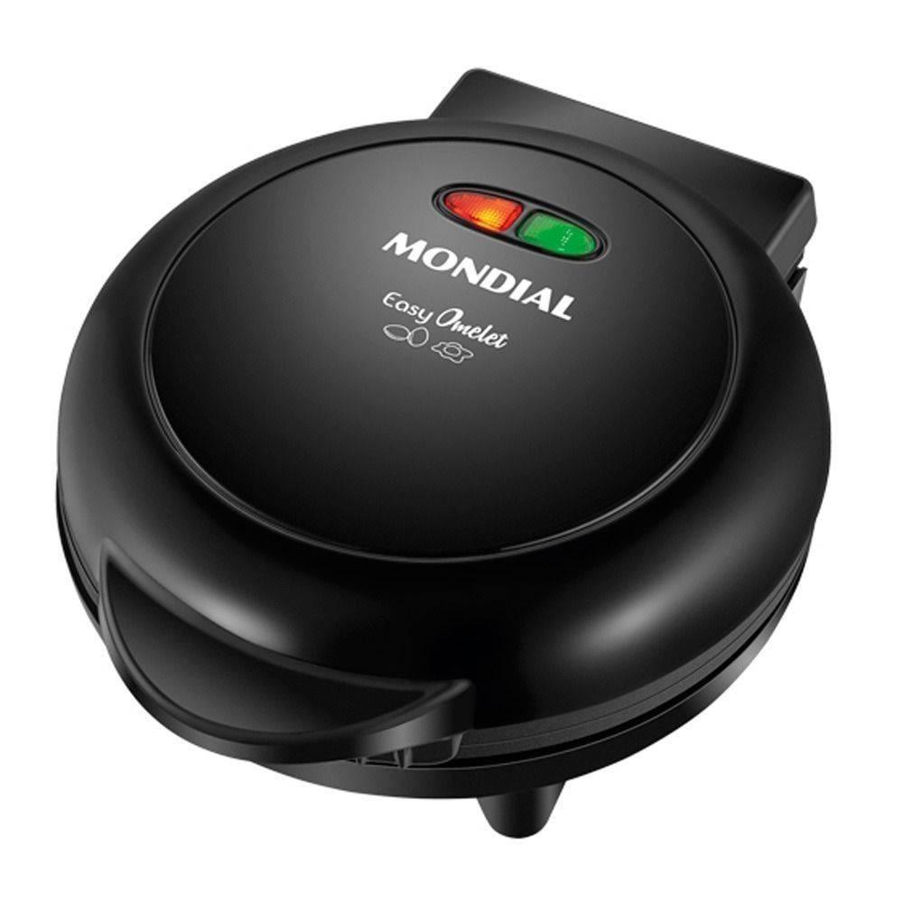 Omeleteira Elétrica Mondial Easy Omelet OM-02 750W Preto Omeleteira Elétrica Mondial Easy Omelet OM-02 750W Preto
