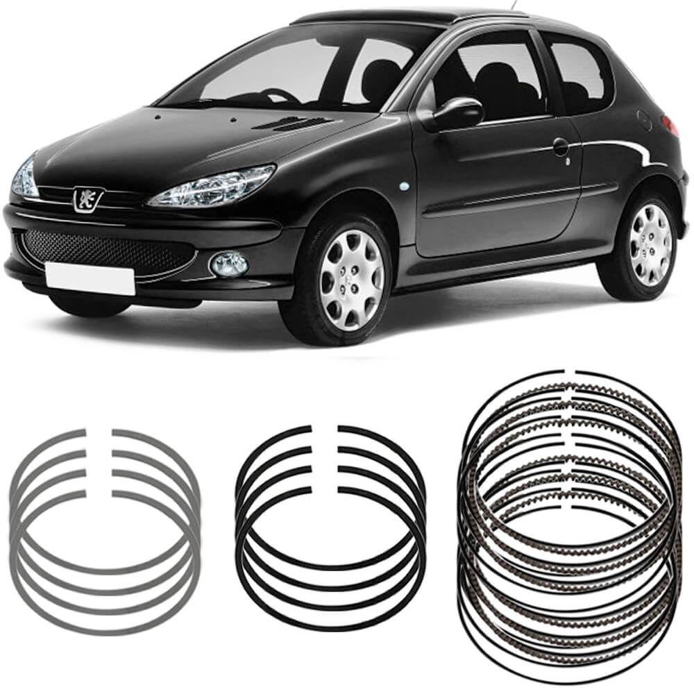 Jogo Anel Segmento STD Peugeot 206 1.4 2004 a 2010 Metal Leve Jogo Anel Segmento STD Peugeot 206 1.4 2004 a 2010 Metal Leve