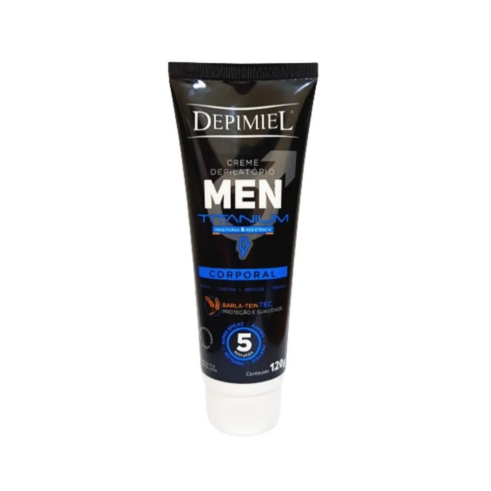 Creme Depilatório Corporal Depimiel Men 120g Creme Depilatório Corporal Depimiel Men 120g