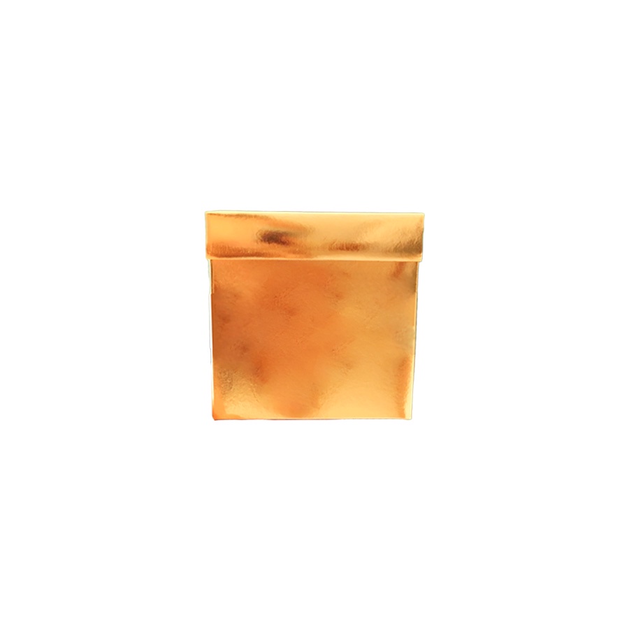 Caixa Cubo Para Presente Metalizada com Textura Dourado 6x6x6cm – 10 unidades – ASSK – Rizzo Caixa Cubo Para Presente Metalizada com Textura Dourado 6x6x6cm – 10 unidades – ASSK – Rizzo