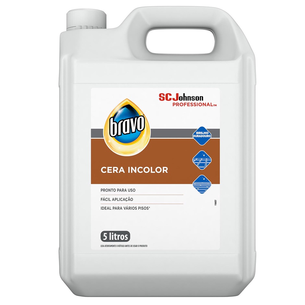 Cera Líquida Bravo Incolor Classic 5l