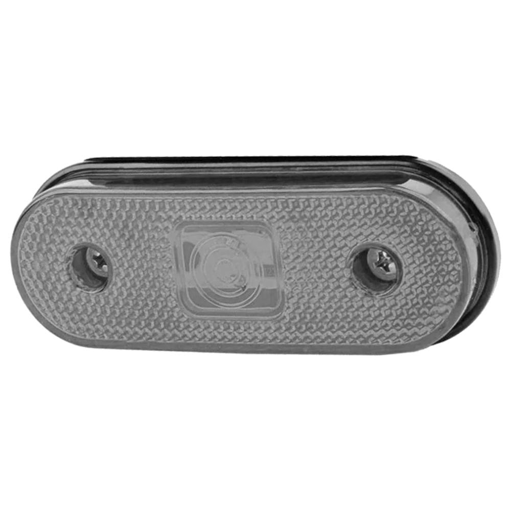 Lanterna Lateral Led Cristal Para Carreta 12V / 24V Sem Suporte Lanterna Lateral Led Cristal Para Carreta 12V / 24V Sem Suporte
