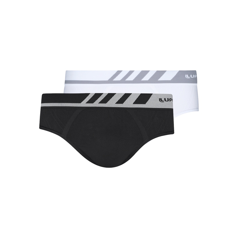 Kit com 2 Cuecas Boxer Lupo 691-002 Colorido Kit com 2 Cuecas Boxer Lupo 691-002 Colorido