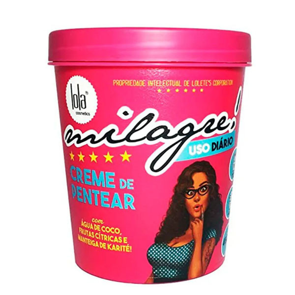 Creme de Pentear Lola Cosmetics Milagre! 450g Creme de Pentear Lola Cosmetics Milagre! 450g